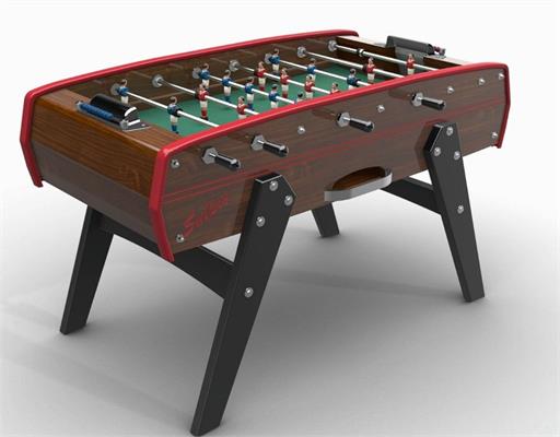 Sulpie Evolution Football Table - Walnut Stain